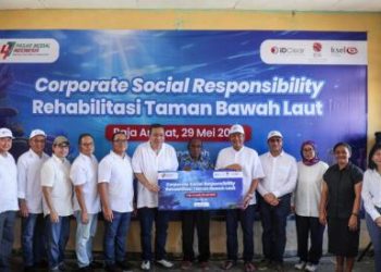 SRO Pasar Modal Indonesia Salurkan Ambulans dan Bibit Terumbu Karang di Papua