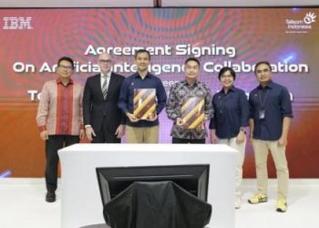 Telkom Resmi Gandeng IBM Perkuat Layanan AI untuk Pelanggan