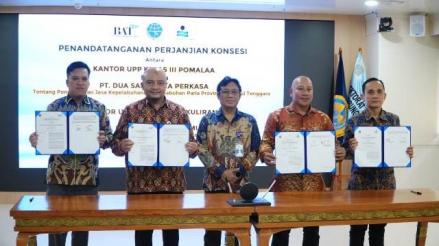 Kemenhub Tandatangani Konsesi Pelabuhan Sangkulirang dan Paria Senilai Rp3,45 Triliun
