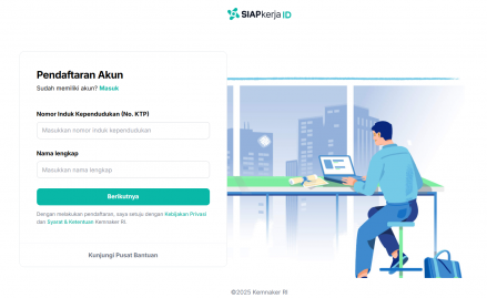 Daftar SIAPKerja Kemnaker untuk Jobfair, Ini Langkah Membuat Akun Anda