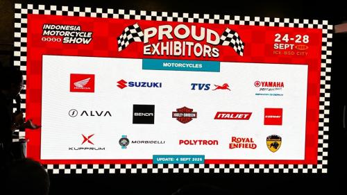 Daftar Merek Motor yang Meriahkan IMOS 2025 dengan Pendatang Baru