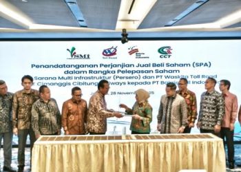 Akuisisi Tol Cimanggis-Cibitung oleh BNBR dengan Nilai Transaksi Rp1 Triliun