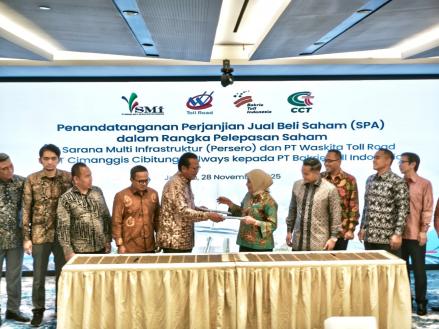 Akuisisi Tol Cimanggis-Cibitung oleh BNBR dengan Nilai Transaksi Rp1 Triliun