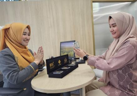 Penjualan Emas Tembus 2,1 Ton Hingga Desember 2025