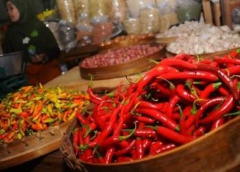 Harga Pangan Akhir Pekan, Cabai Merah dan Daging Sapi Alami Penurunan